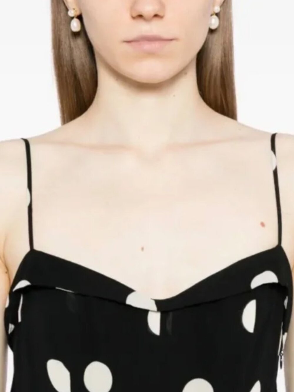 NEW Reformation Fredo Polka Dot Dress Classic - Picture 6 of 10